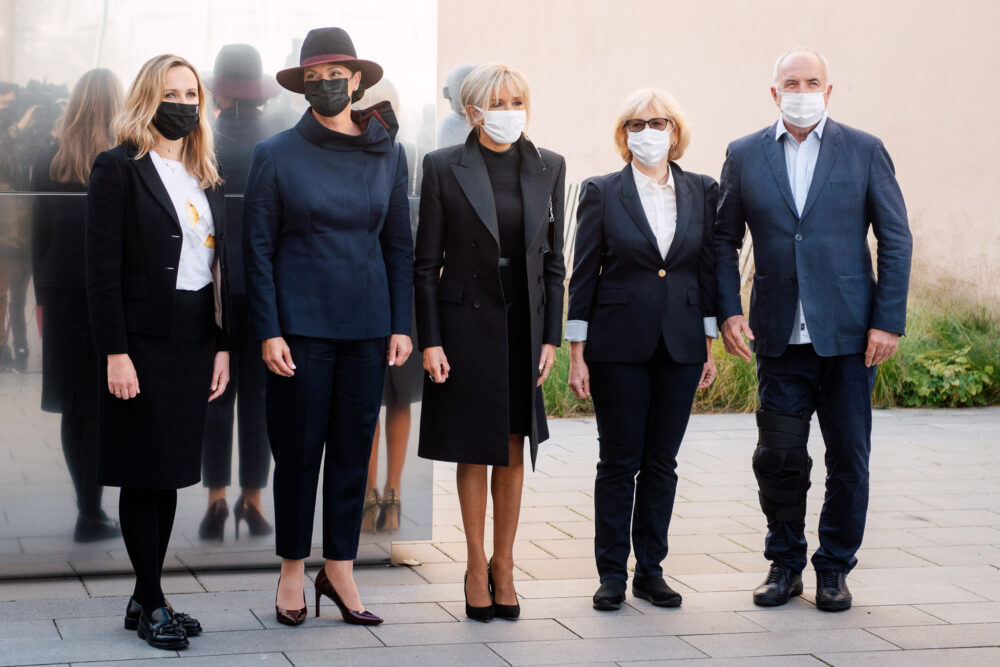 MO muziejus | Brigitte Macron | Diana Nausediene