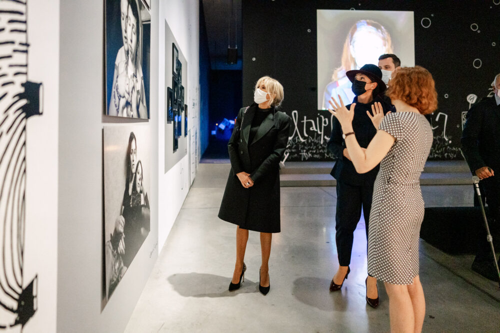 MO muziejus | Brigitte Macron | Diana Nausediene