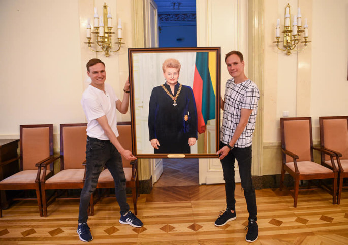 Broliai | Gataveckai | Dalios | Grybauskaitės | portretas