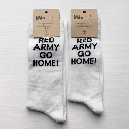 Kojinės | Red Army Go Home | Permainų šventė | MO parduotuvė | MO muziejus