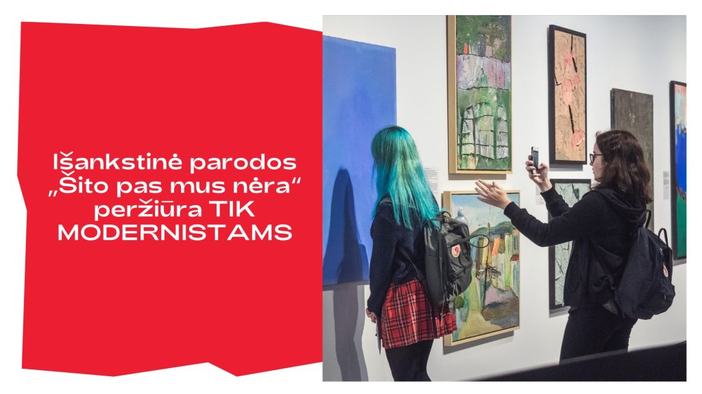 Renginio vizualas | Išankstinė peržiūra | MOdernistams | MO muziejus