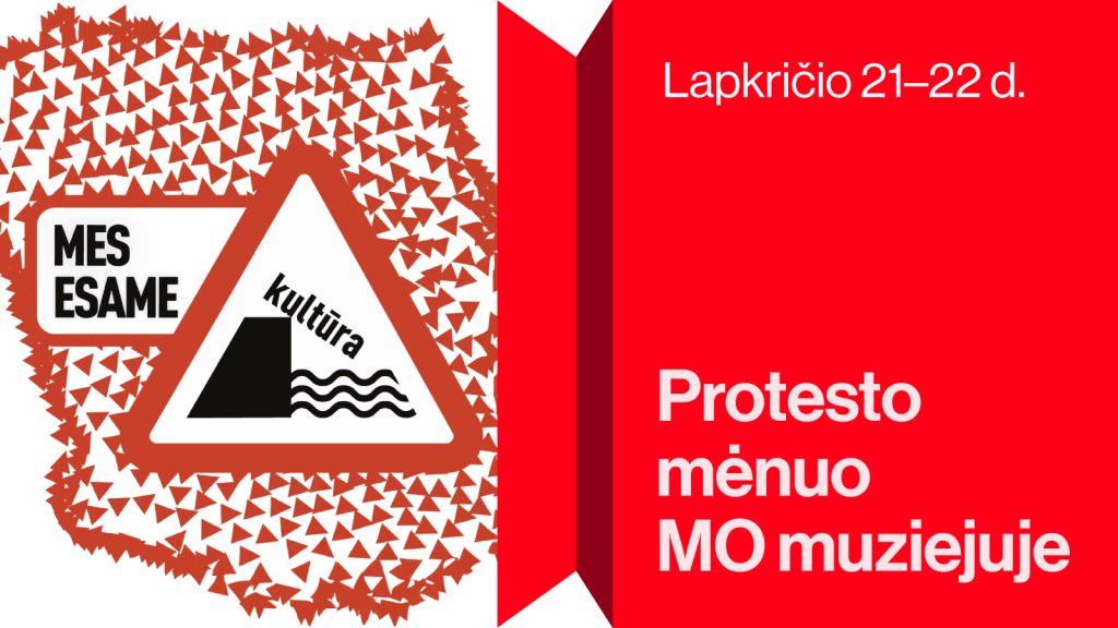 Mitingo ženklas | Mes esame kultūra