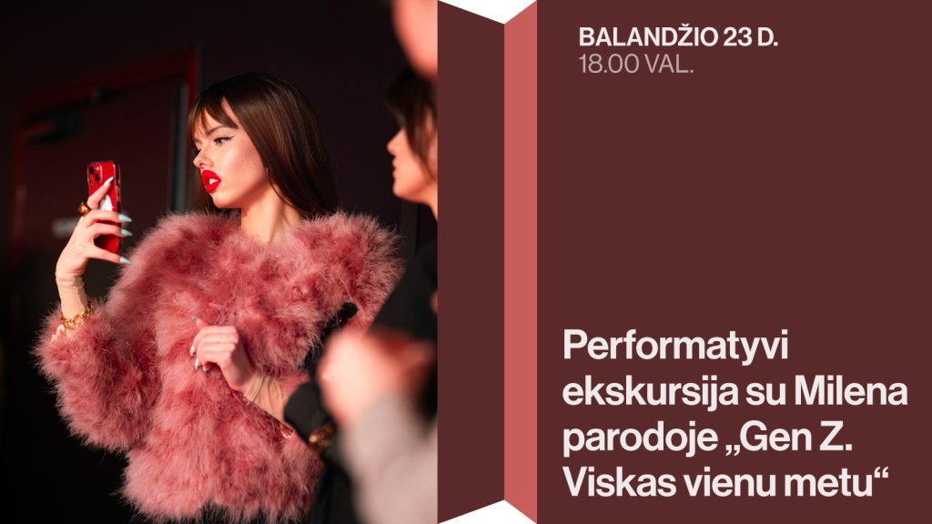Renginio vizualas | Ekskursija su Milena | MO muziejus