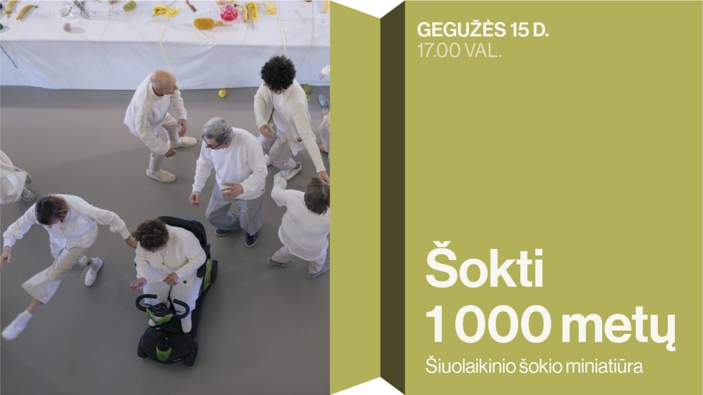 Renginio vizualas | Šokti 1 000 metų | Be kompanijos | MO muziejus
