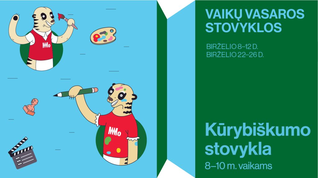 Renginio vizualas | Vaikų stovyklos | MO muziejus