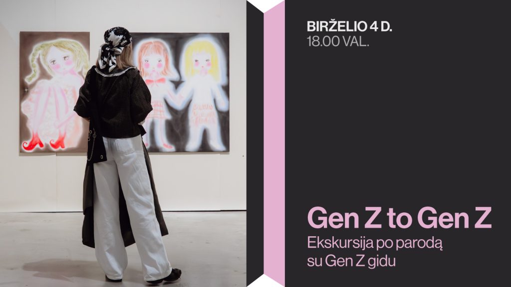 Renginio vizualas | Gen Z ekskursija | MO muziejus