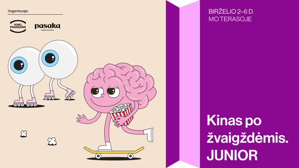 Renginio vizualas | Kinas po žvaigždėmis | Junior | MO muziejus
